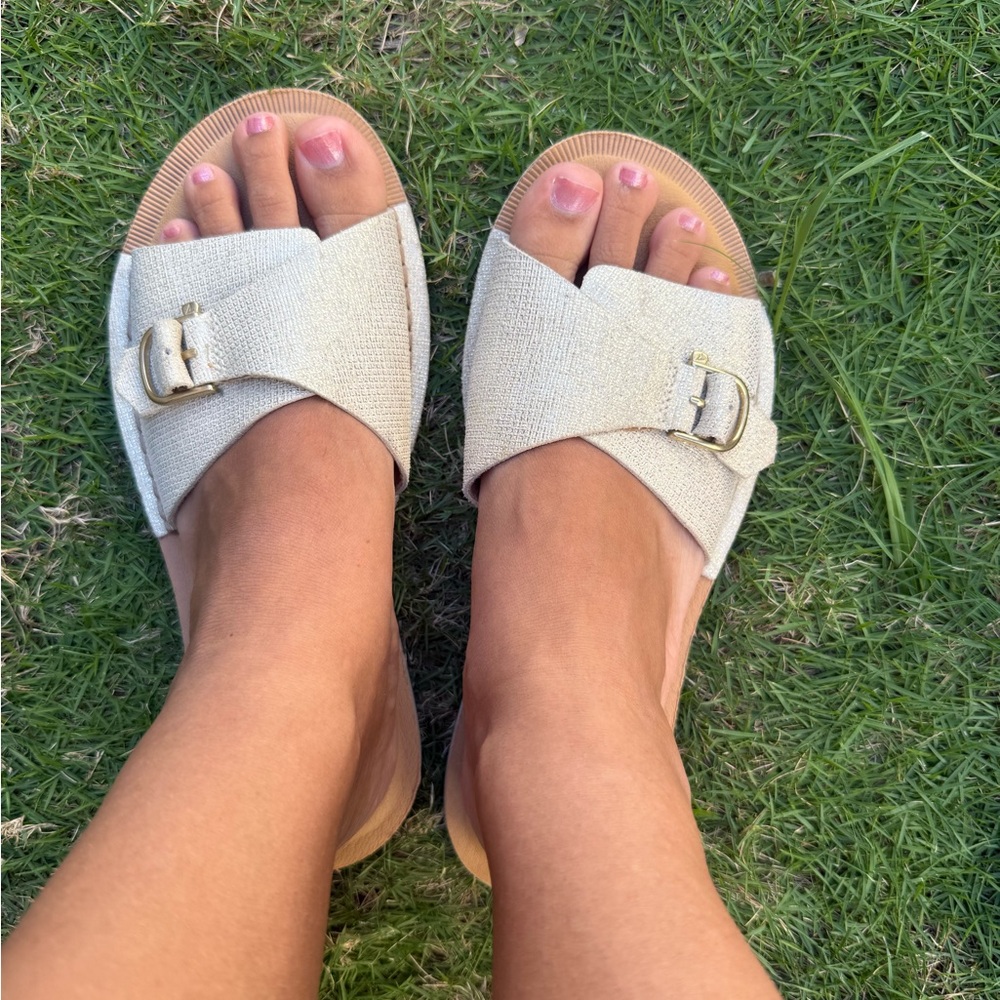 Sperry Women's Gold Slide Sandals